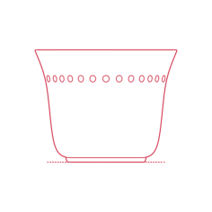 Objects Plant Pots Ikea Sharonfrukt Plant Pot Large Stencil Svg Vector, Free Vectors File